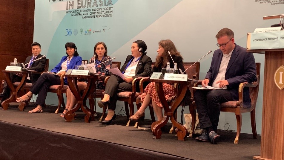 Photo of the International Conference "Turning Points in Eurasia" 2023 in Almaty, Kazakhstan